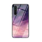 For OnePlus Nord Starry Sky Painted Tempered Glass TPU Shockproof Protective Case(Dream Sky) - 1