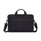 ND05SDJ Oxford Cloth + Nylon Laptop Portable Shoulder Bag, Size:13.3 inch(Black) - 1