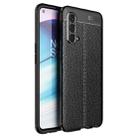 For OnePlus Nord CE 5G Litchi Texture TPU Shockproof Case(Black) - 1