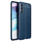 For OnePlus Nord CE 5G Litchi Texture TPU Shockproof Case(Blue) - 1