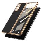 For Xiaomi Mi Mix Fold GKK Foldable Plating Leather + Glass Full Coverage Case(Mysterious Black) - 1