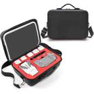 Portable Single Shoulder Storage Travel Carrying Cover Case Box with Baffle Separator for FIMI X8 mini(Black + Red Liner) - 1
