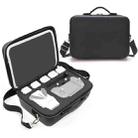 Portable Single Shoulder Storage Travel Carrying Cover Case Box with Baffle Separator for FIMI X8 mini(Black + Black Liner) - 1