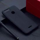 For Xiaomi Redmi 6 Candy Color TPU Case(Black) - 1