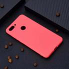 For Xiaomi Mi 8 Lite Candy Color TPU Case(Red) - 1