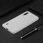 For Xiaomi Mi CC9e Candy Color TPU Case(White) - 1