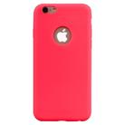 For iPhone 6s / 6 Candy Color TPU Case(Red) - 1
