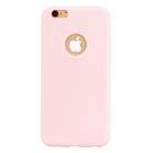 For iPhone 6s Plus / 6 Plus Candy Color TPU Case(Pink) - 1