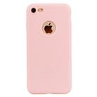 For iPhone SE 2022 / SE 2020 / 8 / 7 Candy Color TPU Case(Pink) - 1