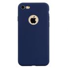 For iPhone SE 2022 / SE 2020 / 8 / 7 Candy Color TPU Case(Blue) - 1