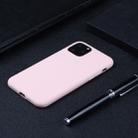 For iPhone 11 Candy Color TPU Case(Pink) - 1