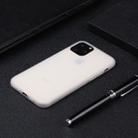 For iPhone 11 Pro Max Candy Color TPU Case(White) - 1