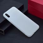 For iPhone XS Max Candy Color TPU Case(White) - 1