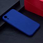 For iPhone XR Candy Color TPU Case(Blue) - 1