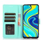 For Xiaomi Redmi Note 9 Pro Skin Feel Embossed Sunflower Horizontal Flip Leather Case with Holder & Card Slots & Wallet & Lanyard(Green) - 5
