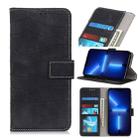 For iPhone 13 Pro Crocodile Texture Horizontal Flip Leather Case with Holder & Card Slots & Wallet (Black) - 1