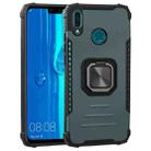 For Huawei Y9 (2019) / Enjoy 9 Plus / Enjoy 20e Fierce Warrior Series Armor All-inclusive Shockproof Aluminum Alloy + TPU Protective Case with Ring Holder(Green) - 1