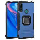 For Huawei Y9 Prime (2019) / Enjoy 10 Plus Fierce Warrior Series Armor All-inclusive Shockproof Aluminum Alloy + TPU Protective Case with Ring Holder(Blue) - 1