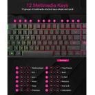 iMICE AK-600 104 Keys USB LED Backlight Waterproof Wired Keyboard - 3