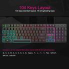 iMICE AK-600 104 Keys USB LED Backlight Waterproof Wired Keyboard - 5
