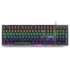 iMICE MK-X80 104 Keys Mechanical Blue-axis Backlight Wired Gaming Keyboard - 1