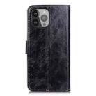For iPhone 13 Pro Max Retro Crazy Horse Texture Horizontal Flip Leather Case with Holder & Card Slots & Photo Frame & Wallet (Black) - 3