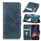 Mirren Crazy Horse Texture Horizontal Flip Leather Case with Holder & Card Slots & Wallet For Nokia C10 / C20(Blue) - 1