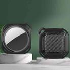 Bumblebee Carbon Fiber Texture Protective Cover Case For AirTag(Black) - 1