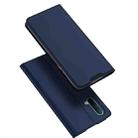 For OnePlus Nord CE 5G DUX DUCIS Skin Pro Series Horizontal Flip PU + TPU Leather Case with Holder & Card Slots(Blue) - 1