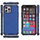 For iPhone 13 mini Shockproof Honeycomb PC + TPU Protective Case (Blue) - 2