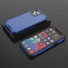 For iPhone 13 mini Shockproof Honeycomb PC + TPU Protective Case (Blue) - 4