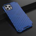 For iPhone 13 mini Shockproof Honeycomb PC + TPU Protective Case (Blue) - 5