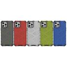 For iPhone 13 mini Shockproof Honeycomb PC + TPU Protective Case (Black) - 3