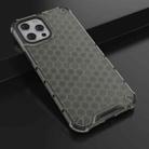 For iPhone 13 mini Shockproof Honeycomb PC + TPU Protective Case (Black) - 5