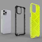 For iPhone 13 mini Shockproof Honeycomb PC + TPU Protective Case (Black) - 6