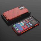 For iPhone 13 mini Shockproof Honeycomb PC + TPU Protective Case (Red) - 4