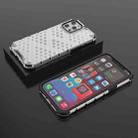 For iPhone 13 mini Shockproof Honeycomb PC + TPU Protective Case (White) - 4