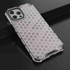 For iPhone 13 mini Shockproof Honeycomb PC + TPU Protective Case (White) - 5