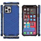 For iPhone 13 Shockproof Honeycomb PC + TPU Protective Case(Blue) - 2