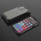 For iPhone 13 Shockproof Honeycomb PC + TPU Protective Case(Black) - 4