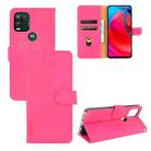 For Motorola Moto G Stylus 5G Solid Color Skin Feel Magnetic Buckle Horizontal Flip Calf Texture PU Leather Case with Holder & Card Slots & Wallet(Rose Red) - 1