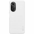 For Honor 50 SE NILLKIN Frosted Concave-convex Texture PC Protective Case(White) - 1