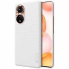 For Honor 50 NILLKIN Frosted Concave-convex Texture PC Protective Case(White) - 1