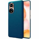 For Honor 50 NILLKIN Frosted Concave-convex Texture PC Protective Case(Peacock Blue) - 1