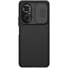 For Honor 50 SE NILLKIN Black Mirror Series PC Camshield Full Coverage Dust-proof Scratch Resistant Case(Black) - 1