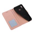 For Huawei P20 lite Skin Feel Embossed Sunflower Horizontal Flip Leather Case with Holder & Card Slots & Wallet & Lanyard(Rose Gold) - 7