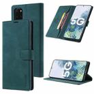 For Samsung Galaxy S20 TAOKKIM Skin Feel Calf Texture Horizontal Flip PU Leather Case with Holder & Card Slots & Photo Frame & Wallet(Blue) - 1