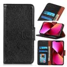 For iPhone 13 Nappa Texture Horizontal Flip Leather Case with Holder & Card Slots & Wallet(Black) - 1