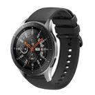 For Huawei Watch 3 / 3 Pro Silicone Watch Band(Black) - 1