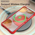 For Samsung Galaxy A42 5G PC + TPU Shockproof Protective Case with Metal Ring Holder(Red) - 7